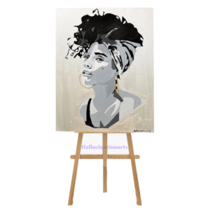 Alicia Keys Painting