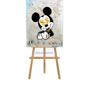Money Mickey Painting