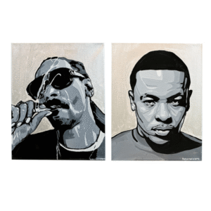 Snoop Dogg & Dr. Dre Painting set