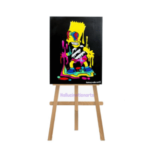 Trippy Bart Painting